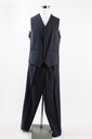 Traje tres piezas azul marino