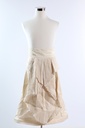 Coraza romano organza crudo