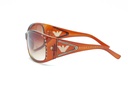 Gafas  de sol de pasta con cristal marrón