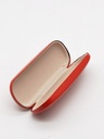 Estuche para gafas pintado en rojo