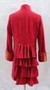 Chaqueta terciopelo rojo