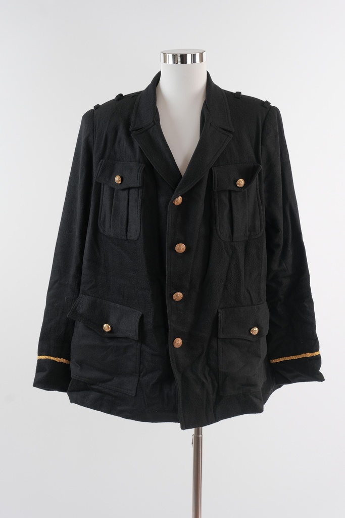 Chaqueta militar paño botones dorados +pantalón paño
