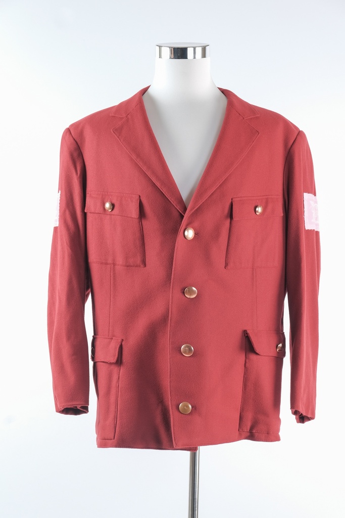 Chaqueta militar teja