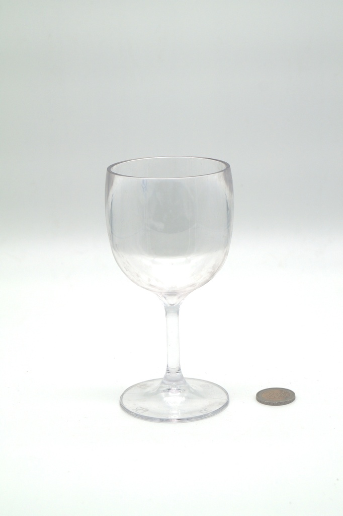 Copa de vino de plástico