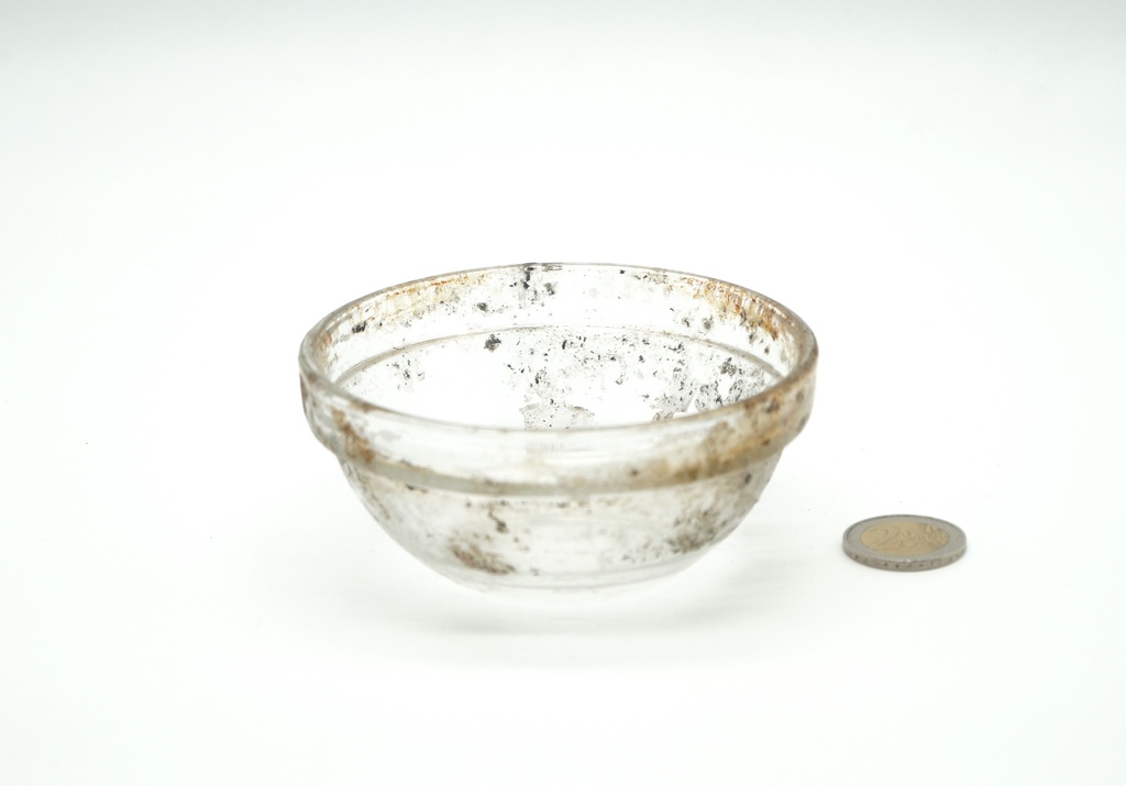 Cuenco para postre de cristal