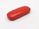 Estuche para gafas pintado en rojo