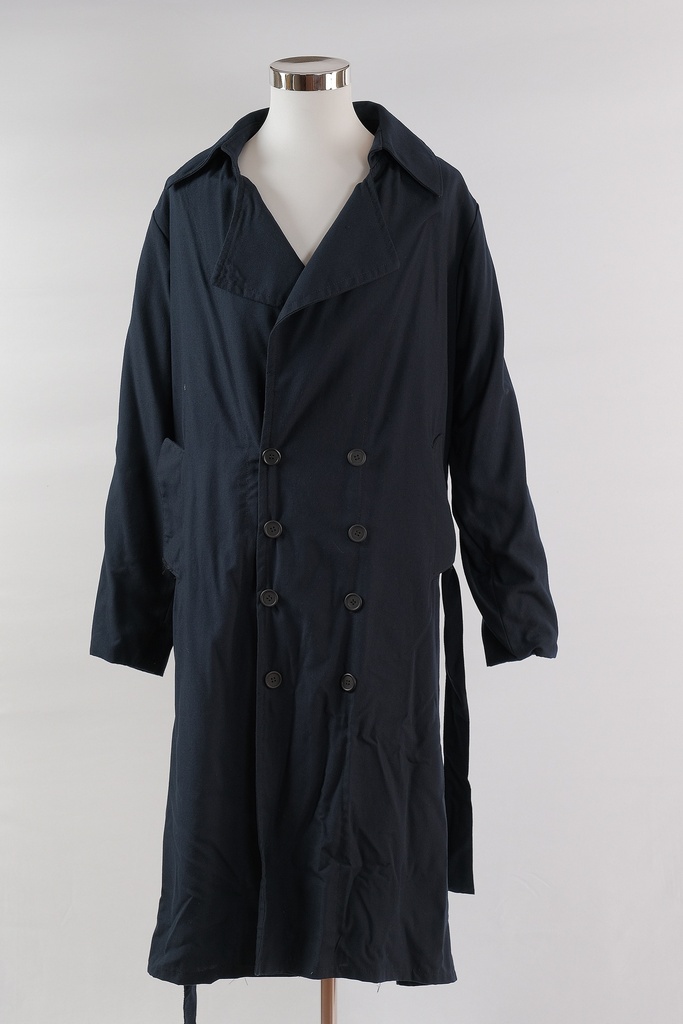 Gabardina azul marino