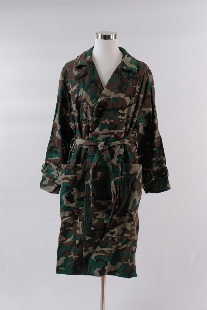 Gabardina camuflaje Largo
