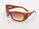 Gafas  de sol de pasta con cristal marrón