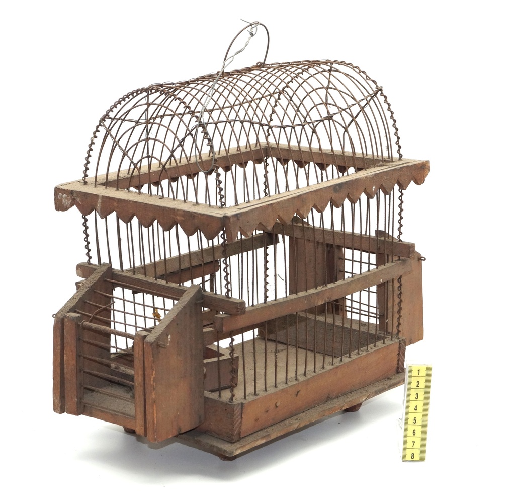 Jaula para pájaros antigua