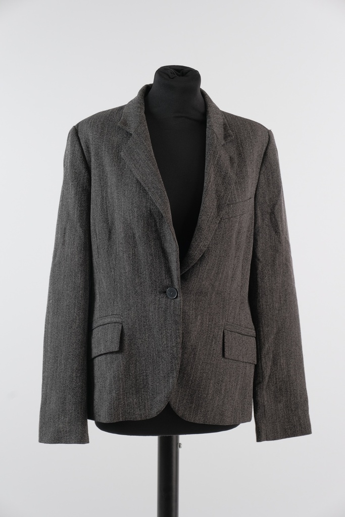 Americana M gris oscura jaspeada