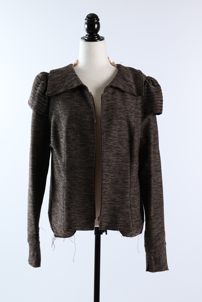 Chaqueta jaspeada forro desmontado  opo8