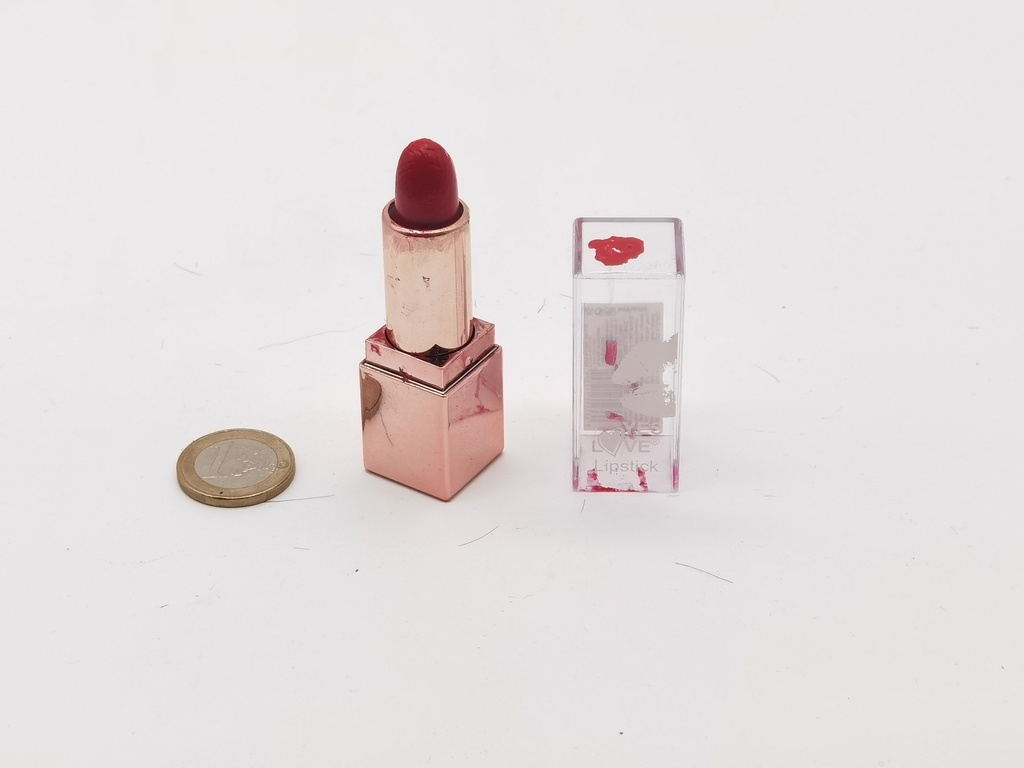 Barra de labios roja