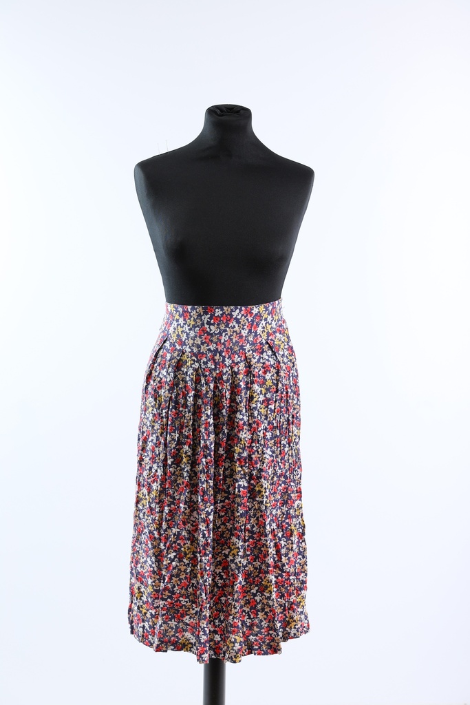 Falda estampado flores