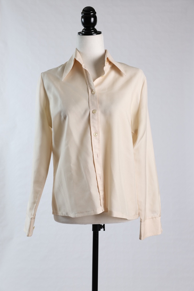 Camisa crudo M/L solapa pico