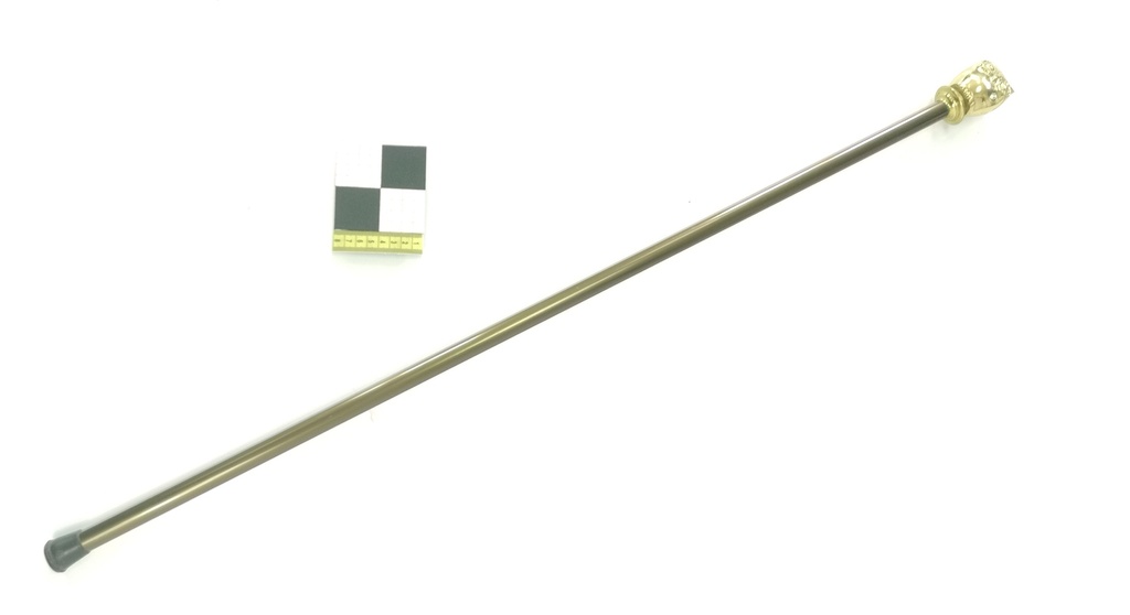 Bastón con pomo de buho