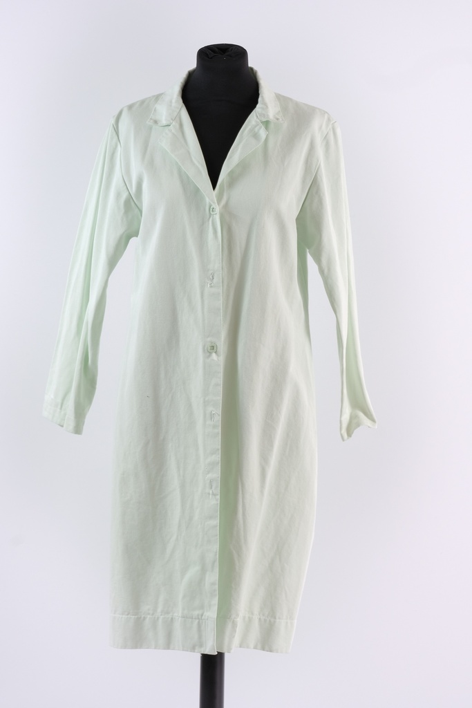 Bata de médico verde menta