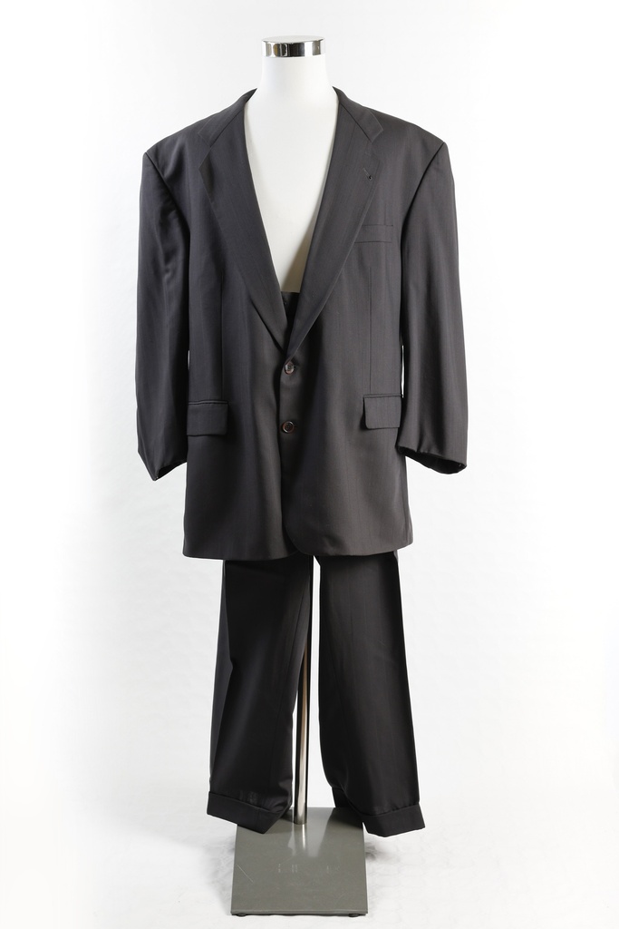 Traje gris marengo