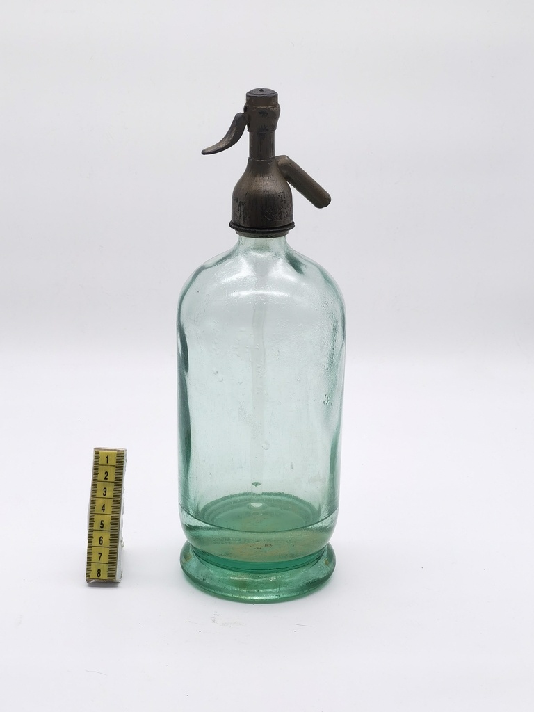 Botella de sifón antigua