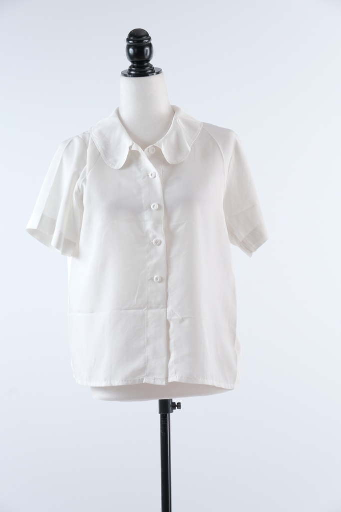Blusa M/C cuello bebé