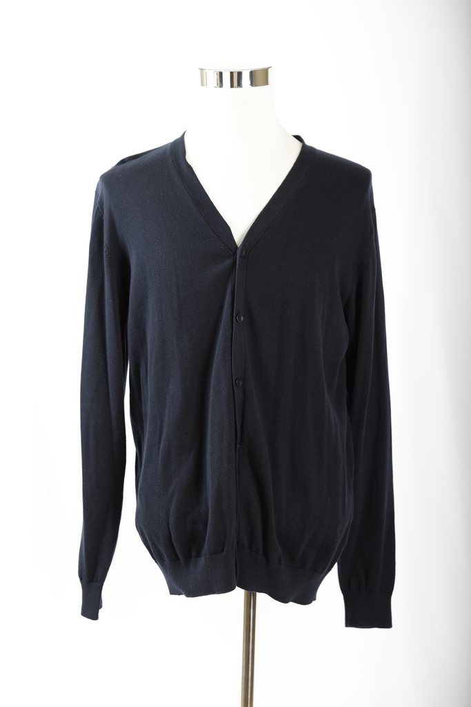 Chaqueta punto azul marino