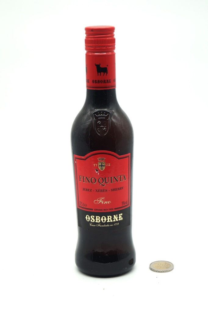 Botella Fino Quinta Osborne de 37,5 cl.