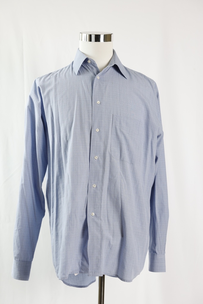 Camisa cuadros azul