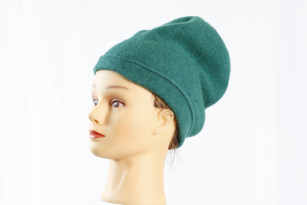 Gorro lana verde