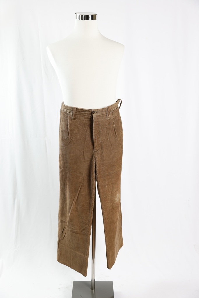 Pantalón pana marrón