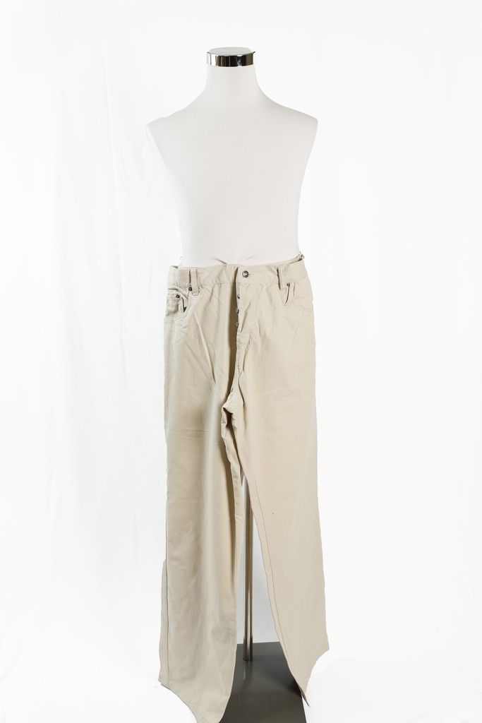 Pantalón chino camel hombre