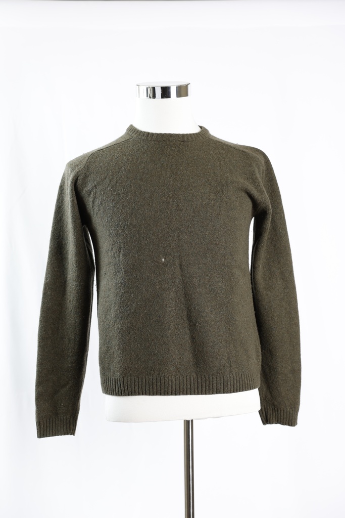 Jersey punto verde oscuro