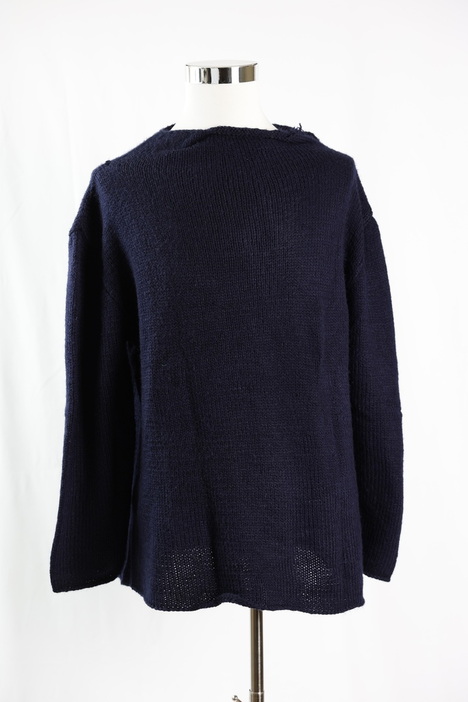 Jersey punto azul marino
