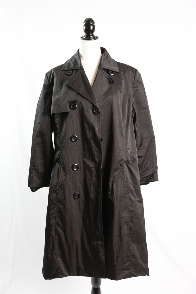Gabardina negro