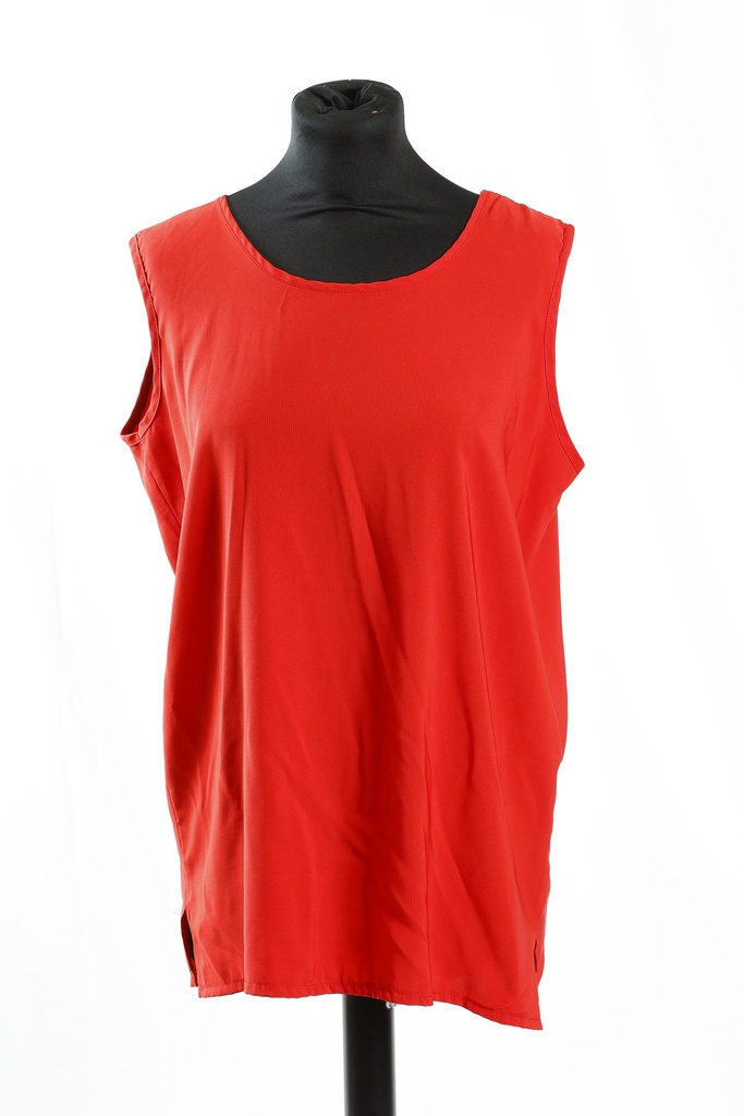 Blusa rojo sin mangas