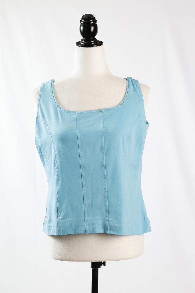 Camiseta licra tirante azul