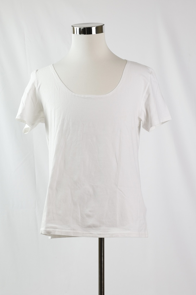 Camiseta licra manga corta blanco