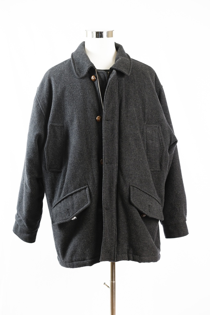 Chaqueta paño gris marengo
