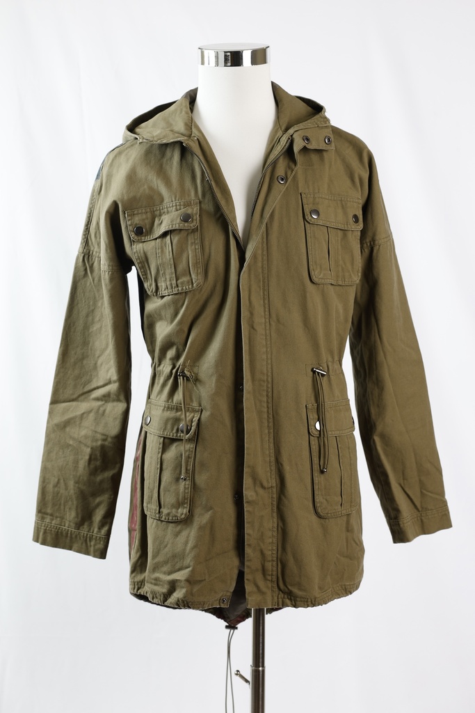 Trenca verde militar