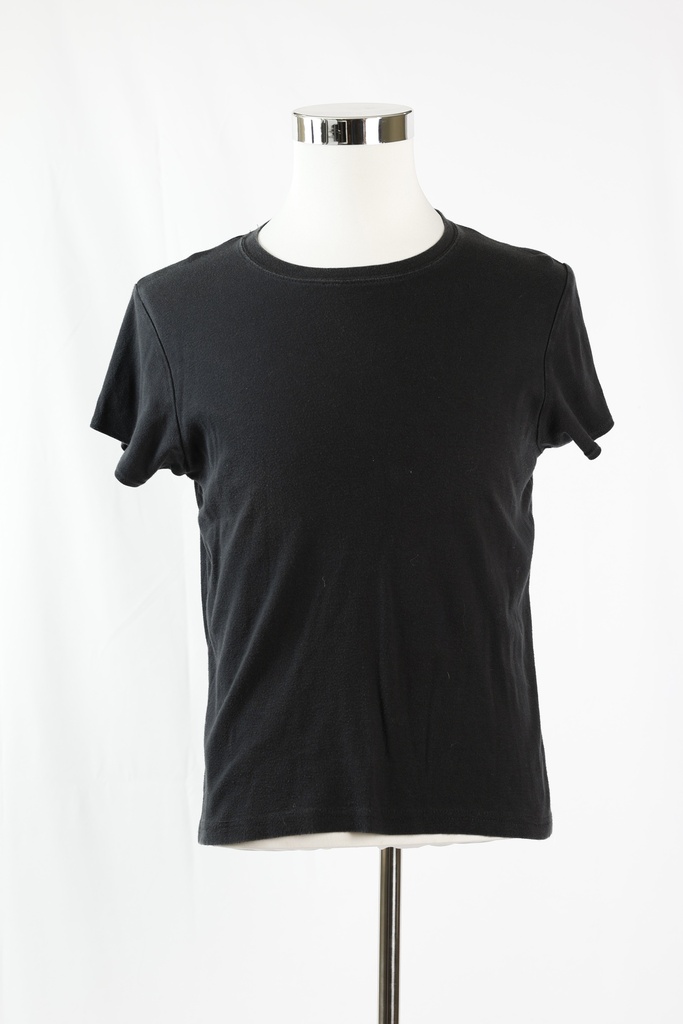 Camiseta negro manga corta