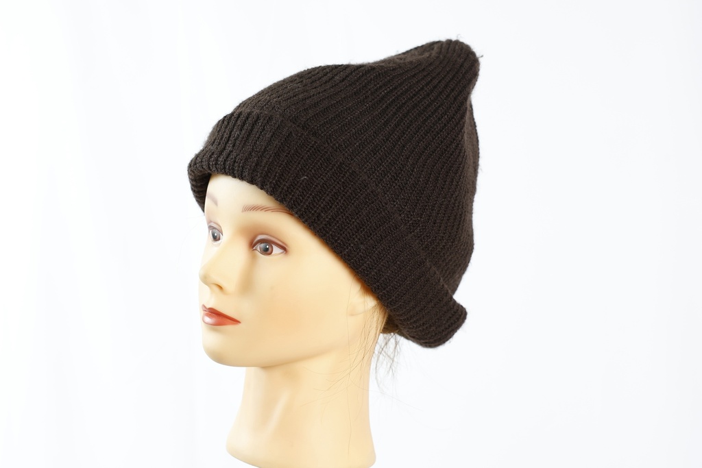 Gorro lana marrón