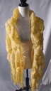 Fular punto calado amarillo (Sara)