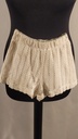 Pantalón corto punto blanco (María niña)