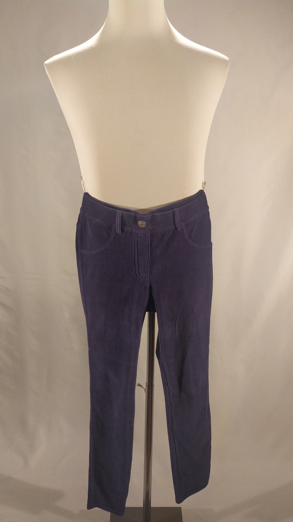 Pantalón pana pitillo elástico azul marino(sobrante)