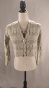 Conjunto chaqueta y camiseta tirantes punto calado(sobrante)