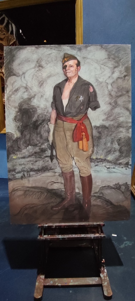 Lienzo pintado Zuloaga (Millán Astray)