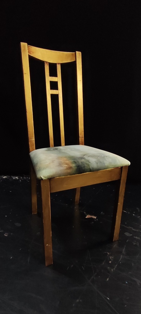 Silla de salón respaldo alto