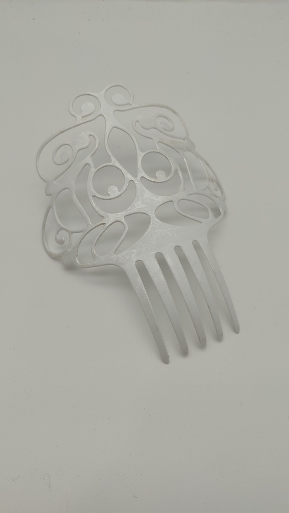 Teja plástico blanco