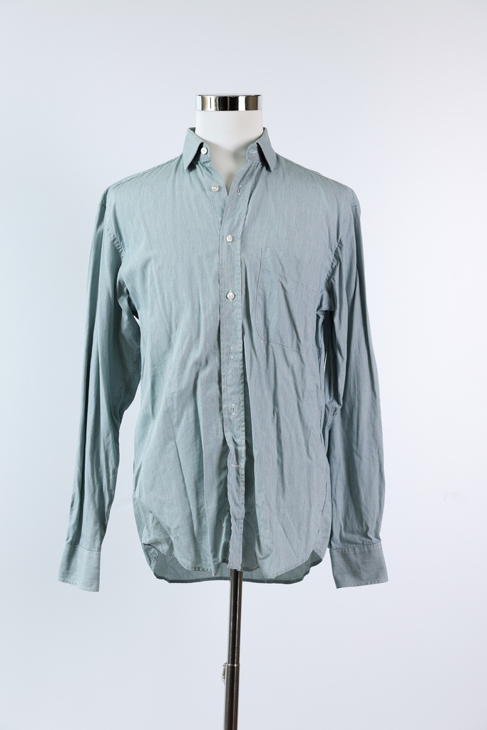 Camisa H jaspeado azul