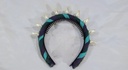 Diadema azules y verdes