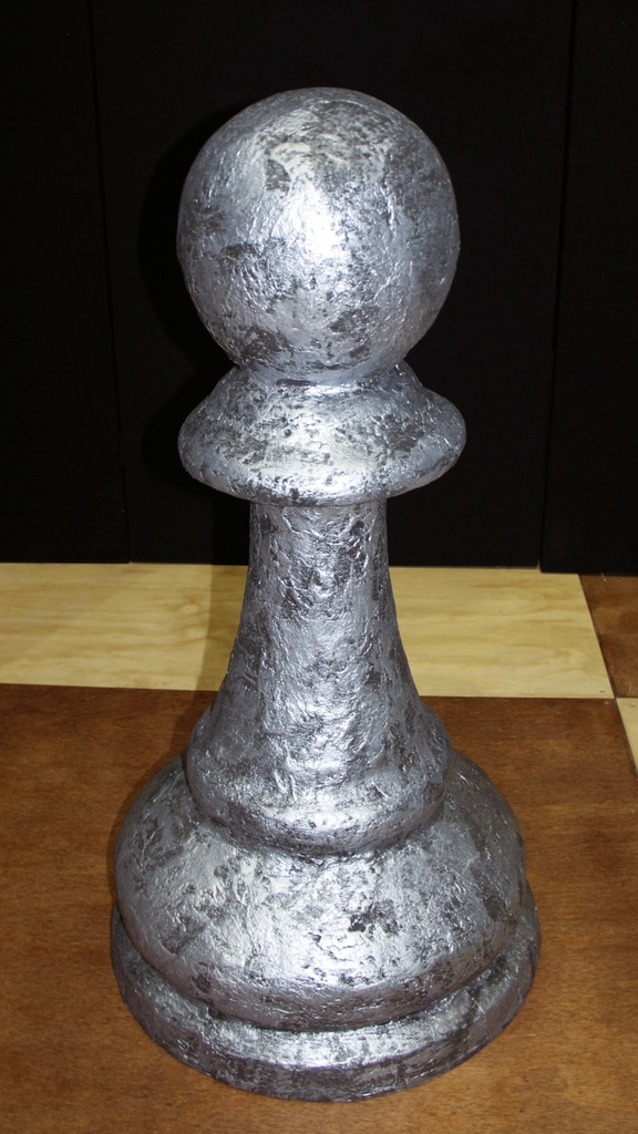 Peón plateado